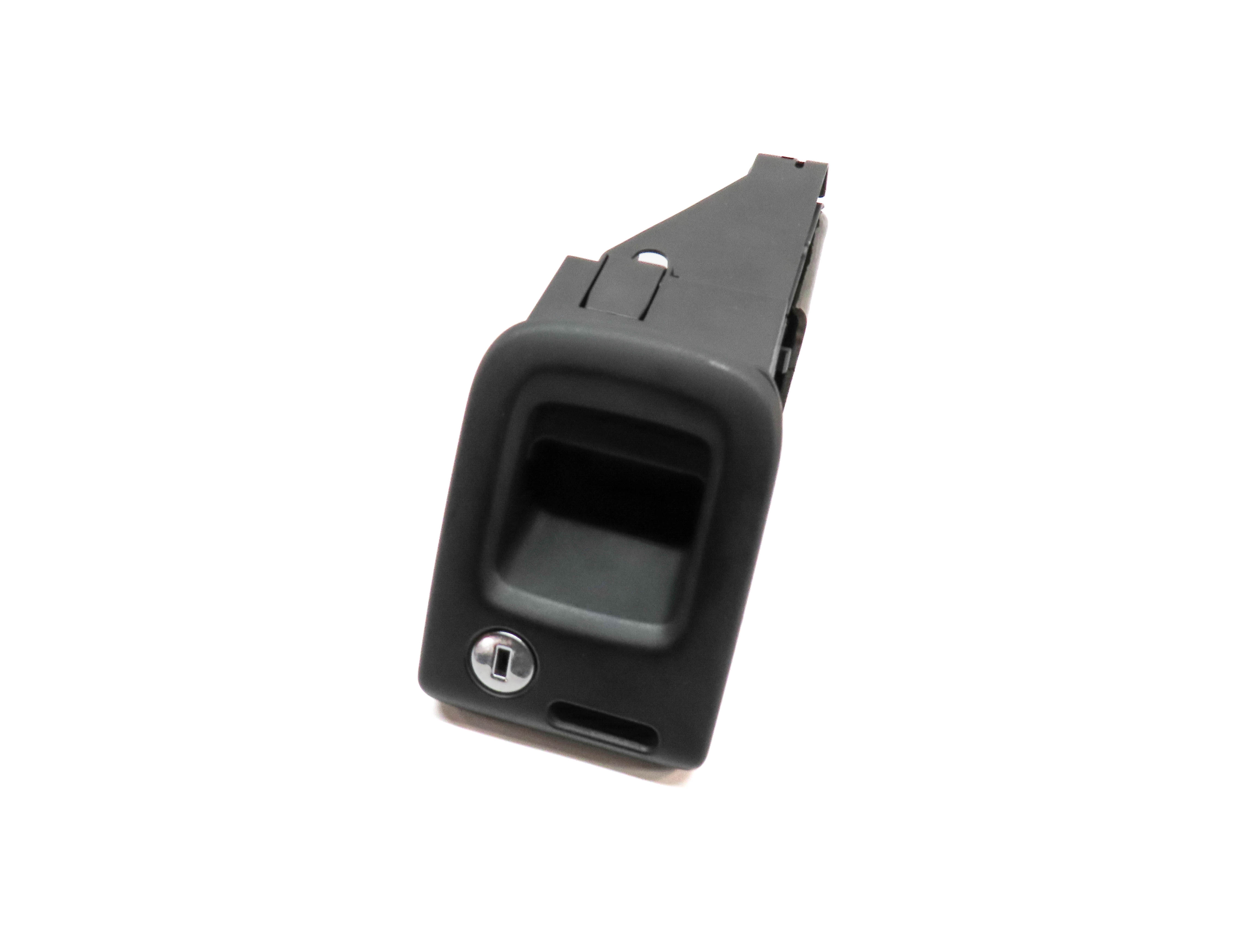2015 AUDI A4 (B8 8K) REAR RIGHT FOLDING SEAT BACK LOCK LATCH HANDLE (BLACK) — exact item pictured